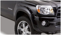 Bushwacker 05-11 Toyota Tacoma Fleetside Pocket Style Flares 4pc 73.5in Bed - Black - 31920-02