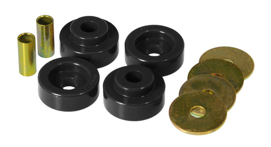Prothane 73-79 Chrysler B-Body Torsion Bar X-Member Mount - Black - 4-106-BL