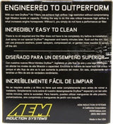 AEM 2.75 inch Short Neck 5 inch Element Filter Replacement - 21-202DK