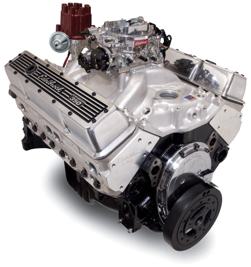 Edelbrock Crate Engine Edelbrock 9 0 1 Performer E-Tec No Water Pump As Cast - 46400