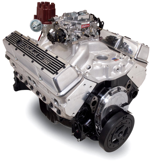Edelbrock Crate Engine Edelbrock 9 0 1 Performer E-Tec No Water Pump As Cast - 46400