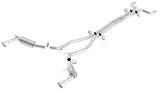 Borla 10 Chevy Camaro SS 6.2L 8cyl Aggressive Catback Exhaust - 140356