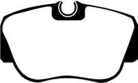 EBC 84-86 Mercedes-Benz 190/190E 2.3 Greenstuff Front Brake Pads - DP2778