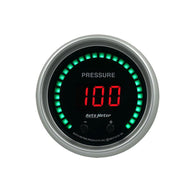 Autometer 52.4mm Black Switchable 0-1600 PSI/0-110 BAR Fluid Pressure Sport-Comp Elite Digital Gauge - 6752-SC