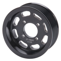 Edelbrock Pulley Supercharger Enforcer 10 Rib 4 125In Black - 15845
