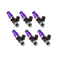 Injector Dynamics ID1050X Injectors 14mm (Purple) Adaptors (Set of 6) - 1050.60.14.14.6