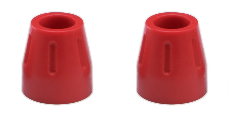 Energy Suspension Universal Red 1-1/2in OD x 11/16in McPherson ID Strut Bump Stop Set - 9.6109R
