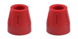 Energy Suspension Universal Red 1-1/2in OD x 11/16in McPherson ID Strut Bump Stop Set - 9.6109R
