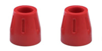Energy Suspension Universal Red 1-1/2in OD x 11/16in McPherson ID Strut Bump Stop Set - 9.6109R