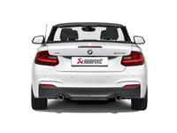 Akrapovic 16-17 BMW M240i (F22 F23) Evolution Line Cat Back (SS) w/ Carbon Tips (Req. Link Pipe) - MTP-BM/SS/4H