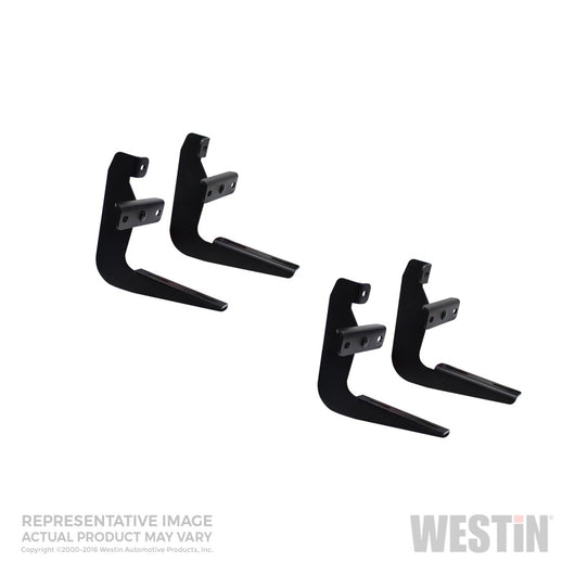 Westin 1997-2004 Chevrolet/GMC Blazer S-Series (4dr only) Running Board Mount Kit - Black - 27-1105