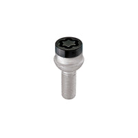 McGard Wheel Lock Bolt Set - 4pk. (Radius Seat) M14X1.5 / 17mm Hex / 26.7mm Shank Length - Black - 28318