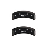 MGP 4 Caliper Covers Engraved Front & Rear MGP Red finish silver ch - 16213SMGPRD