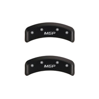 MGP 4 Caliper Covers Engraved Front & Rear MGP Red finish silver ch - 38010SMGPRD
