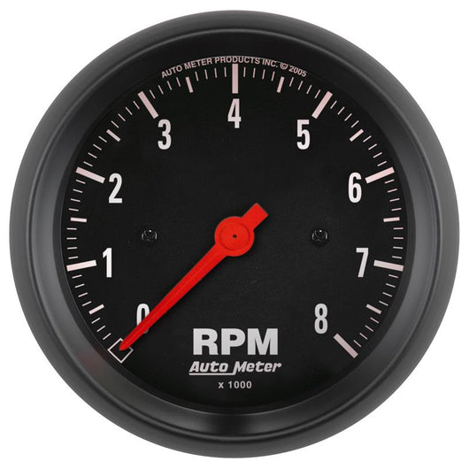 Autometer Z Series 85mm Electronic 8000 rpm Tachometer Gauge - 2699