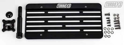 Turbo XS 09-17 Nissan GT-R Towtag License Plate Relocation Kit - txs-TOWTAG-R35
