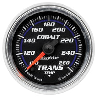 Autometer Cobalt 52mm 100-260 Deg F Electronic Trans Temp Gauge - 6157