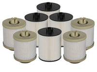 aFe Pro GUARD D2 Fuel Filter 08-10 Ford Diesel Trucks V8 6.4L (td) (4 Pack) - 44-FF013-MB