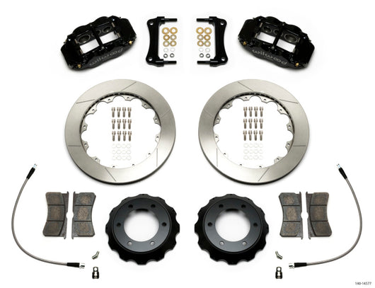 Wilwood Narrow Superlite 6R Front Kit 12.88in Slotted Rotor w/ Lines 05-15 Toyota Tacoma - 140-14577