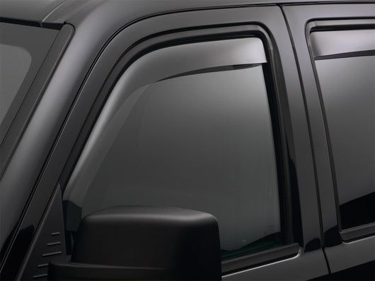 WeatherTech 09-13 Dodge Journey Front Side Window Deflectors - Light Smoke - 70490