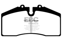 EBC 05+ Ford Saleen Mustang Brembo front calipers Yellowstuff Front Brake Pads - DP41014R
