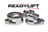 ReadyLift Suspension 07-17 Jeep Wrangler JK 1.0in-2.0in Adj Fr Coil Spacer Lvling Kit Billet Alum. - 66-6095