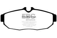 EBC 05-10 Ford Mustang 4.0 Yellowstuff Rear Brake Pads - DP41741R