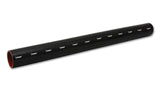 Vibrant 4 Ply Reinforced Silicone Straight Hose Coupling - 2.25in I.D. x 36in long (BLACK) - 2709