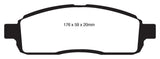 EBC 09 Ford F150 4.6 (2WD) 6 Lug Ultimax2 Front Brake Pads - UD1392