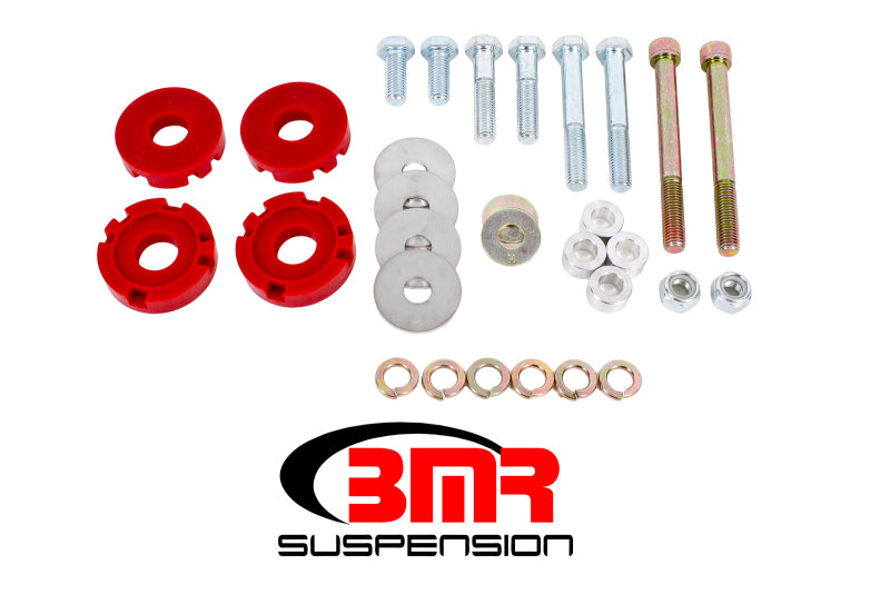 BMR 15-17 S550 Mustang Differential Lockout Bushing Kit (Polyurethane) - Red - BK051