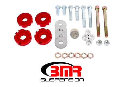BMR 15-17 S550 Mustang Differential Lockout Bushing Kit (Polyurethane) - Red - BK051