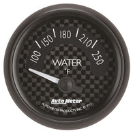 Autometer GT Series 52mm Short Sweep Electronic 100-250 Deg F Water Temperature - 8037