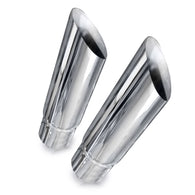 Stainless Works Angle Cut Resonator Tips 2in ID Inlet 3in Body - 770200