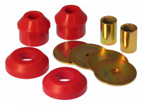 Prothane Universal Body Mounts - Red - 19-101