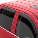 AVS 13-17 Nissan Sentra Ventvisor Outside Mount Window Deflectors 4pc - Smoke - 94248