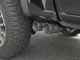 aFe Rebel Series CB 3in Middle Side Exit SS Exht w/Polish Tips 15-17 Chevy Colorado / GMC Canyon - 49-44061-P