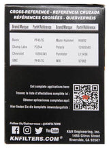 K&N Saturn/Chevrolet/Saab/Pontiac/Vauxhall Cartridge Oil Filter - HP-7000