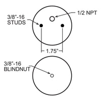 Firestone Ride-Rite Replacement Air Helper Spring 267C 1.5 (W217607882) - 7882
