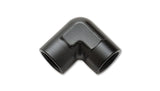 Vibrant 1/8in NPT 90 Degree Female Pipe Coupler Fitting - 11320