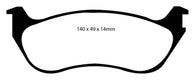 EBC 02-05 Ford Explorer 4.0 2WD Yellowstuff Rear Brake Pads - DP41631R