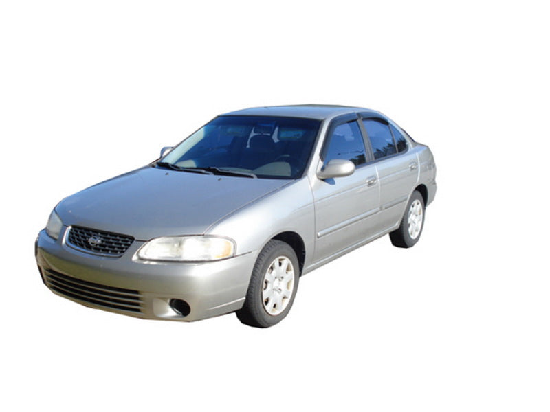 AVS 00-06 Nissan Sentra Ventvisor Outside Mount Window Deflectors 4pc - Smoke - 94227