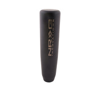 NRG Universal Short Shifter Knob - 5in. Length / Heavy Weight 1.27Lbs. - Black Wrinkle Finish - SK-480BK