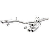 MagnaFlow SYS Cat-Back 2018 Ford Mustang GT 5.0L Competition Dual Exit Polished 4in Tips - 19368
