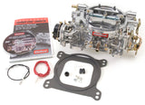 Edelbrock Carburetor Performer Series 4-Barrel 750 CFM Manual Choke Satin Finish - 1411