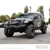 Westin 18-19 Jeep Wrangler JL HDX LED Grille - Textured Black - 34-1115