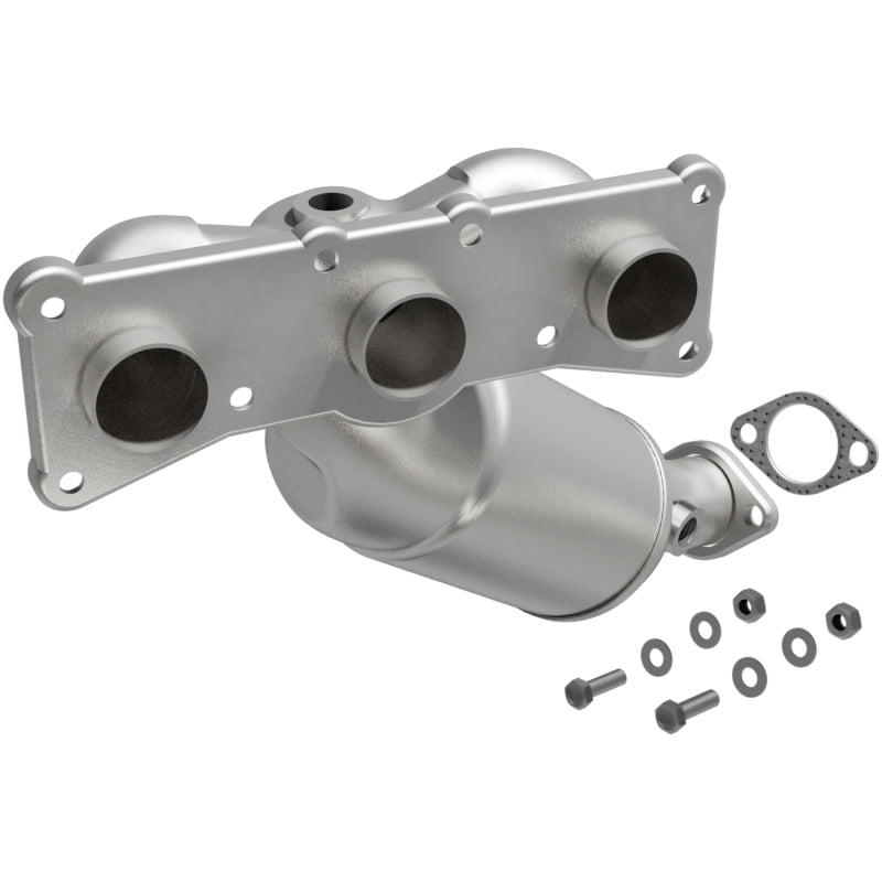 MagnaFlow California Converter Direct Fit 07-13 BMW 328i L6 3.0LGAS 3.75in Inlet 4in Outlet 2in Dia - 5531763