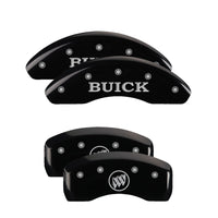 MGP 4 Caliper Covers Engraved Front & Rear MGP Black finish silver ch - 43001SMGPBK
