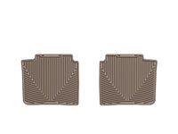 WeatherTech 06+ Lincoln MKZ Rear Rubber Mats - Tan - W256TN