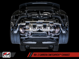 AWE Tuning Porsche 911 (991.2) Carrera / S SwitchPath Exhaust for PSE Cars - Diamond Black Tips - 3025-33018