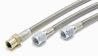 McLeod Steel Braided Line Double An4 Female 23in Long - 139100-23